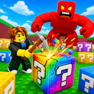 Break A Lucky Block!